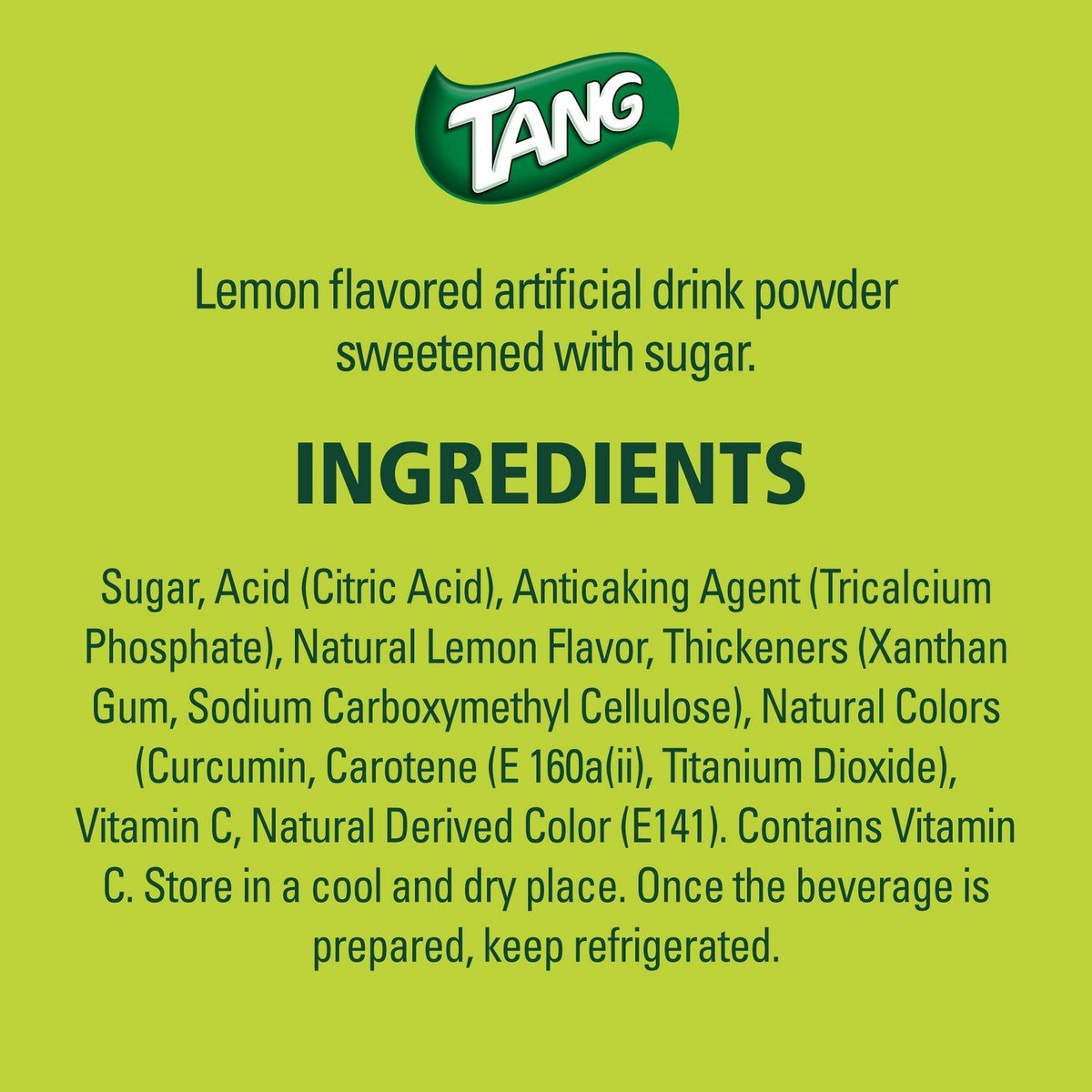Tang Lemon Instant Powdered Drink 2.5 kg