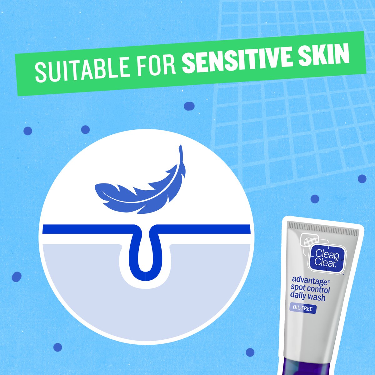 Clean & Clear Daily Facial Wash Advantage Spot Control 150ml
