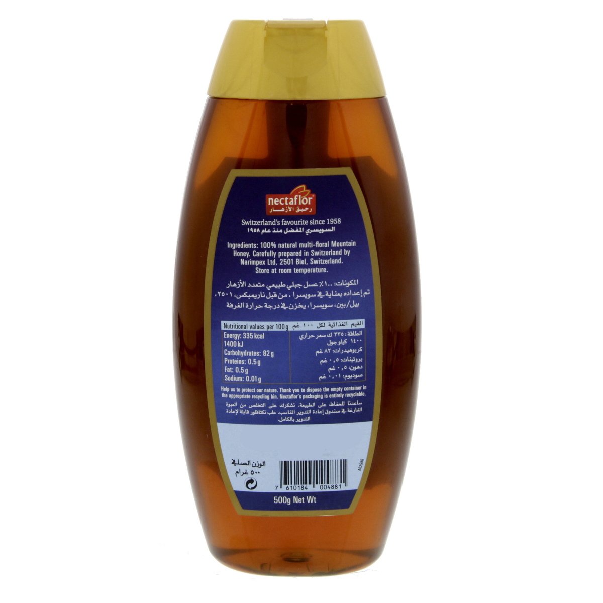 Nectaflor Natural Mountain Honey 500 g