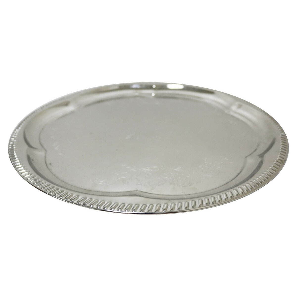 Top Point Stainless Steel Serving Tray Round 14"