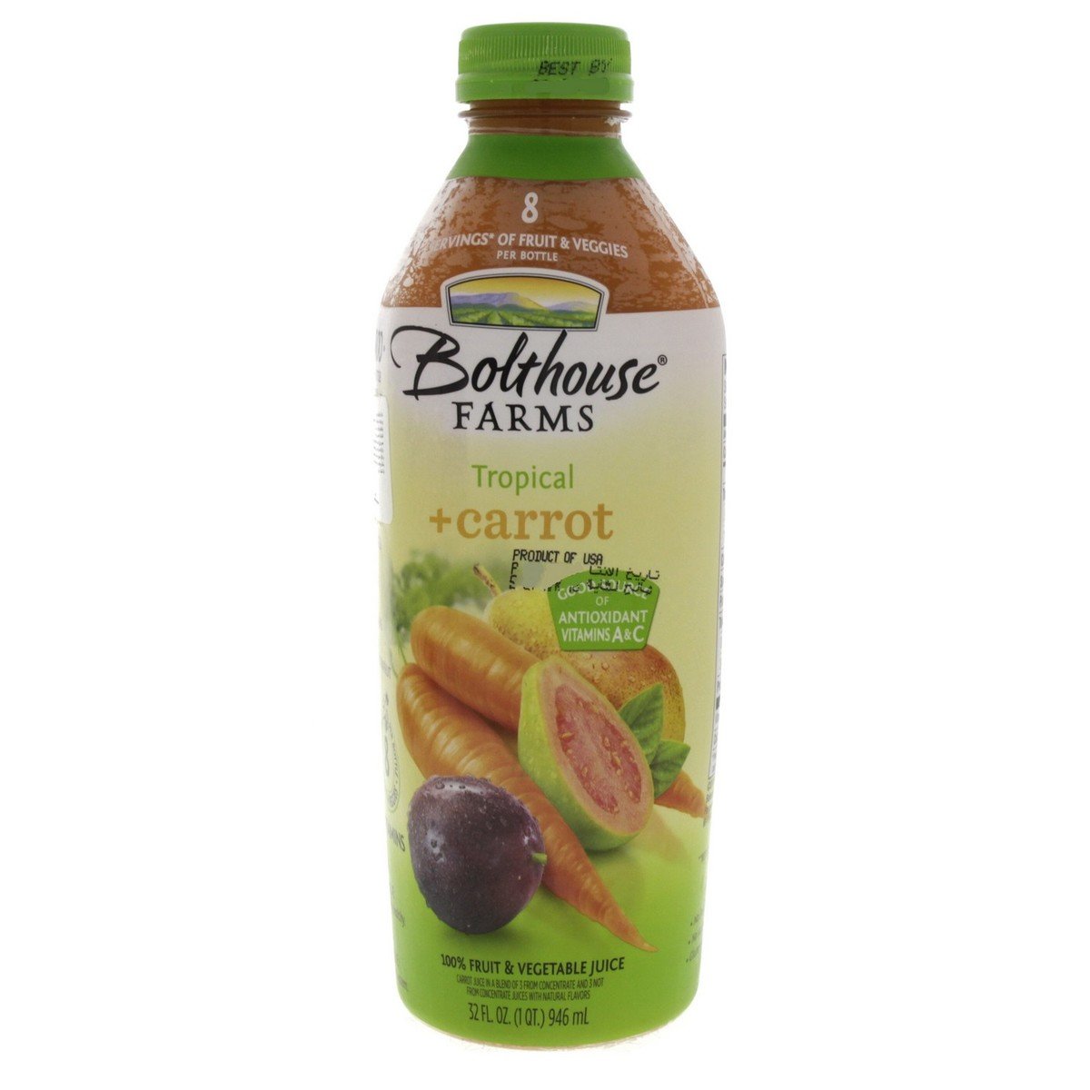 Bolthouse Tropical + Carrot Juice 946 ml