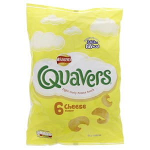 Walkers Quavers Cheese 6pcs