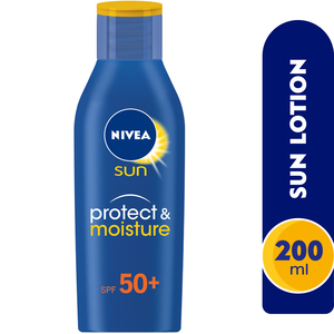 Nivea Moisturizing Sun Lotion 50+Very High 200 ml