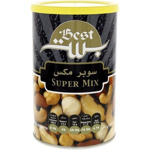 اشتري قم بشراء بست مكسرات سوبرر مكس 450 جم Online at Best Price من الموقع - من لولو هايبر ماركت Nuts Processed في الامارات