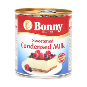 Buy Bonny Sweetened Condensed Milk 395g Online at Best Price | Condnsd Sweetnd Milk | Lulu Egypt in Kuwait