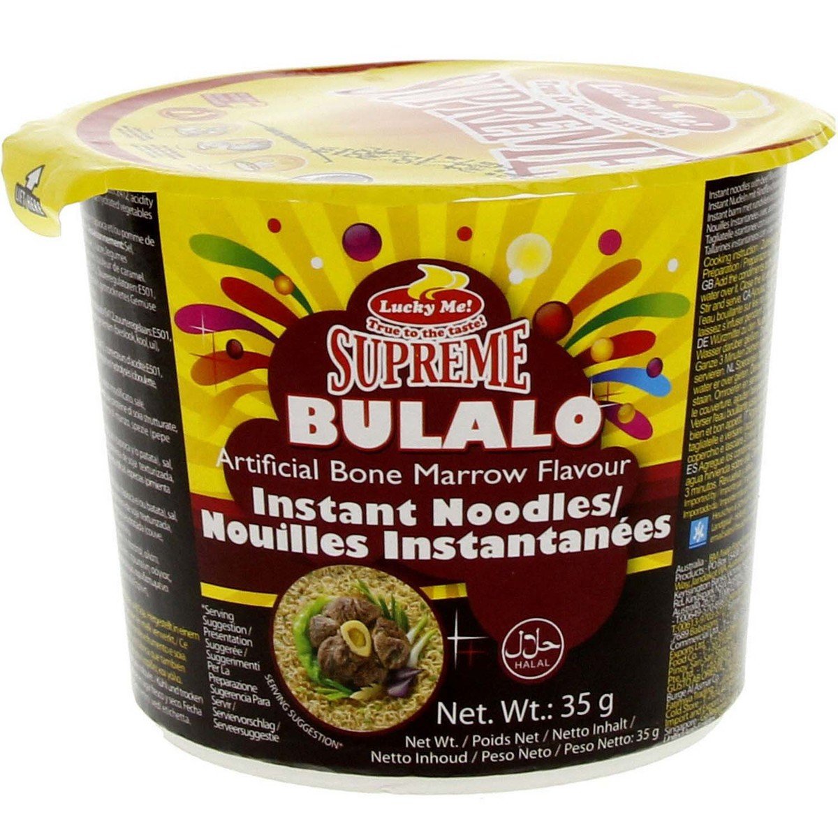 Lucky Me Bulalo Instant Noodles 35 g