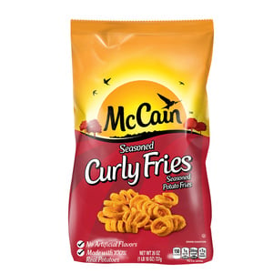McCain Seasoned Curly Fries 737g