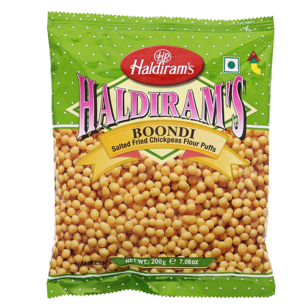 Haldiram's Boondi Salted Fried Chickpeas Flour Puffs 200g