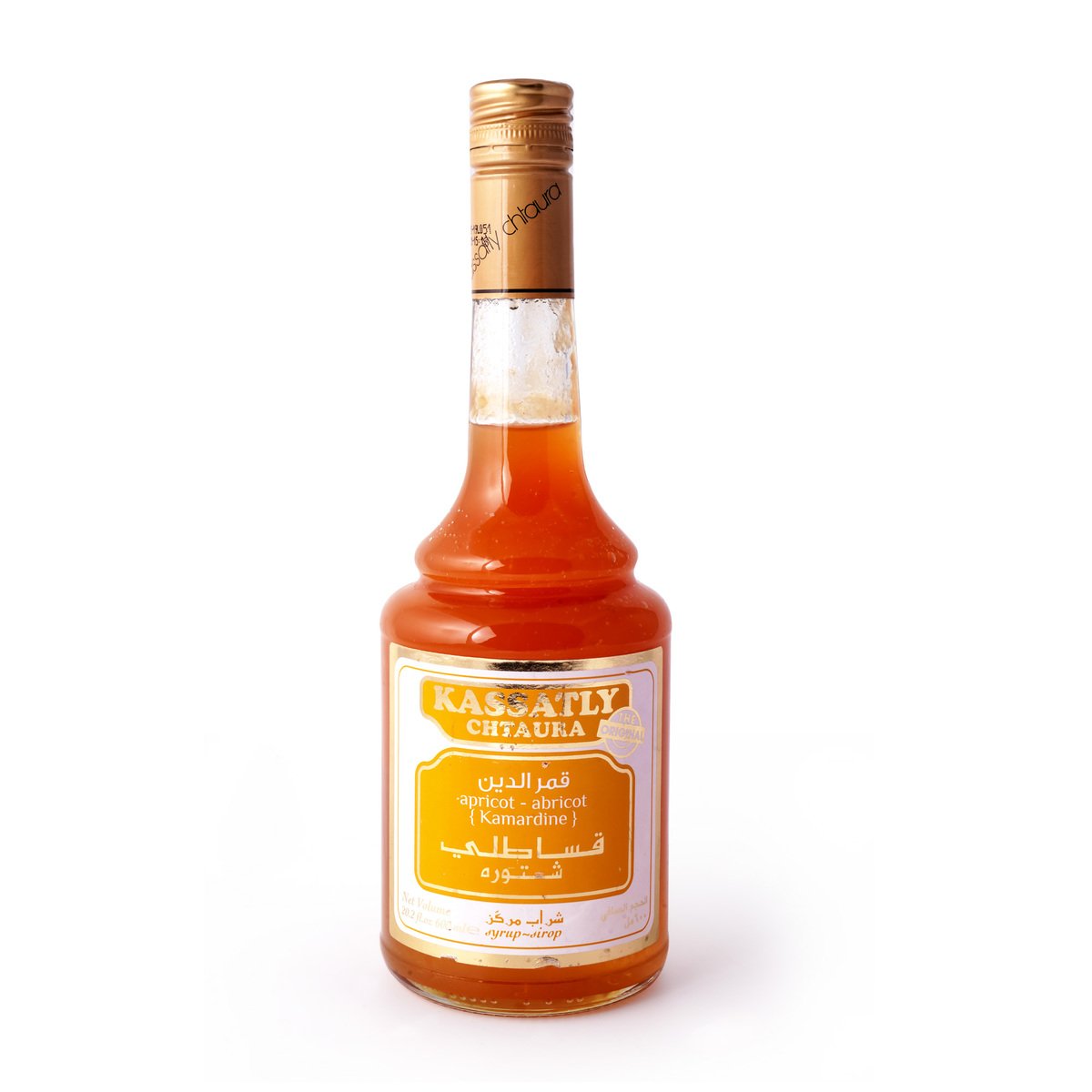 Kassatly Syrup Apricot (Kamardine) 600 ml