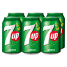7UP Carbonated Soft Drink Can 6 x 355 ml