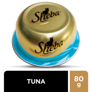 Sheba Tuna Domes Cat Food 80g
