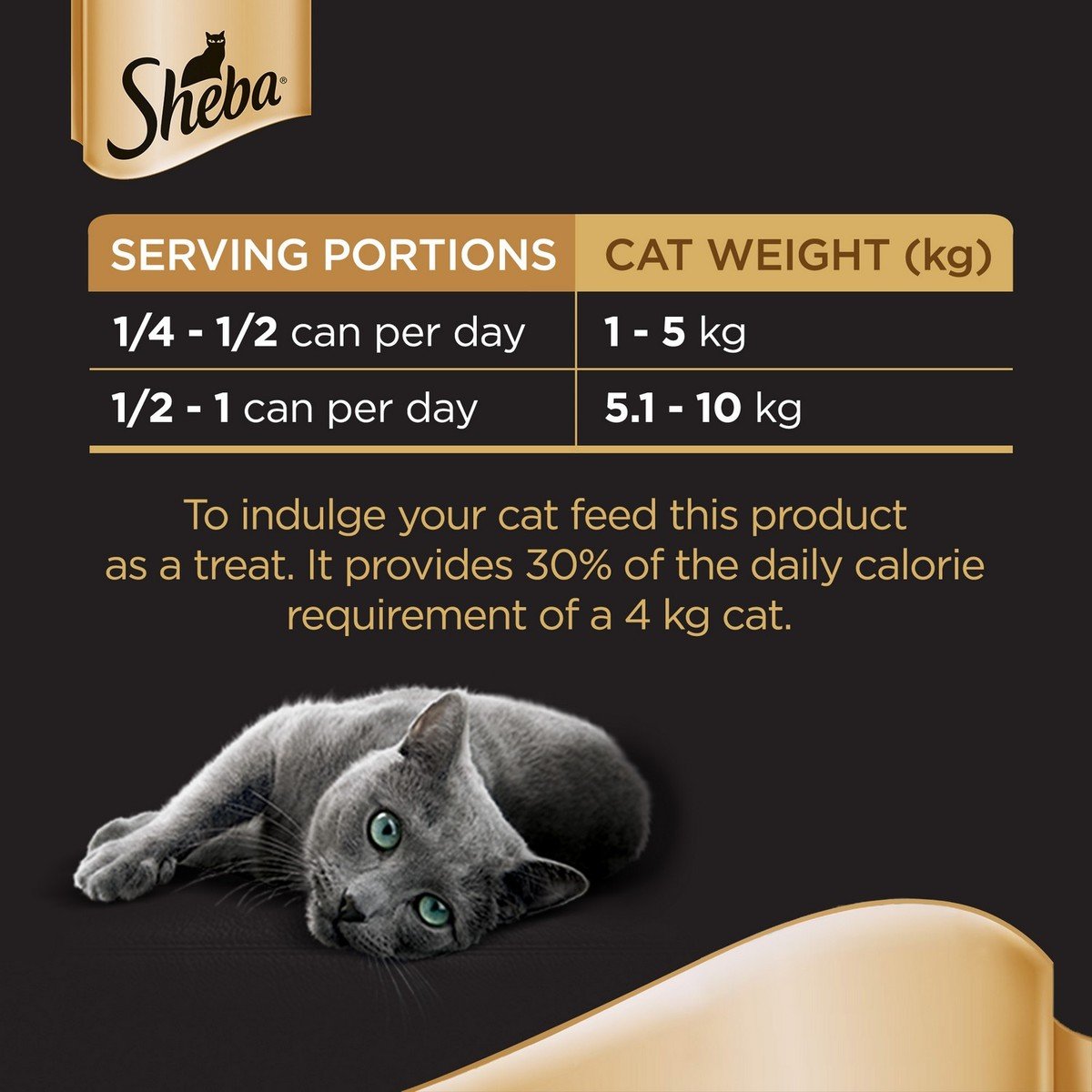 Sheba Tuna Domes Cat Food 24 x 80 g