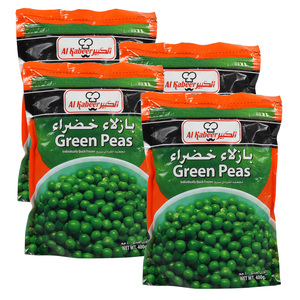 Al Kabeer Green Peas 4 x 400g
