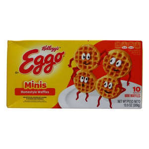 Kellogg's Eggo Minis Home Style Waffles 309g
