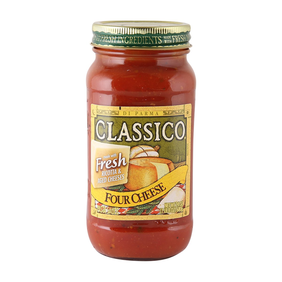 Classico Gluten Free Four Cheese Pasta Sauce 680 g