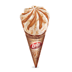 KDD Lulu Vanilla & Nougat Ice Cream Cone 100ml