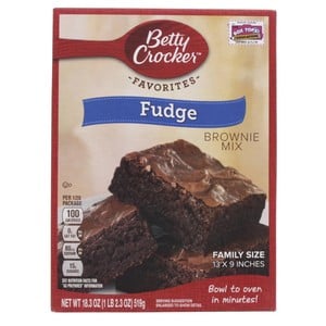 Betty Crocker Fudge Brownie Mix 519 g