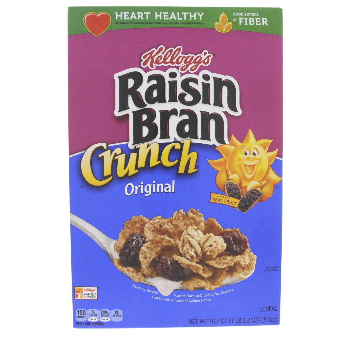 Kellogg's Raisin Bran Crunch Original 516g