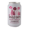 Whole Earth Organic Sparkling Cranberry Juice 330ml
