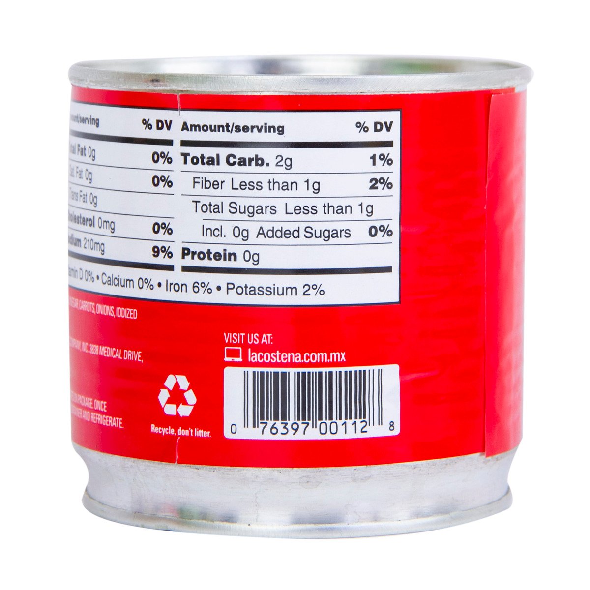 La Costena Jalapeno Pickled Peppers, 340 g