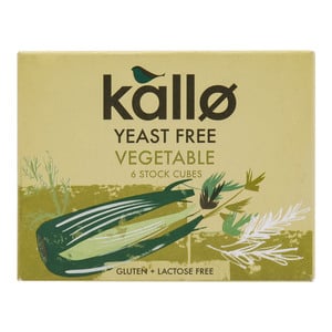 Kallo Yeast Free Vegetable Stock Cubes 66 g