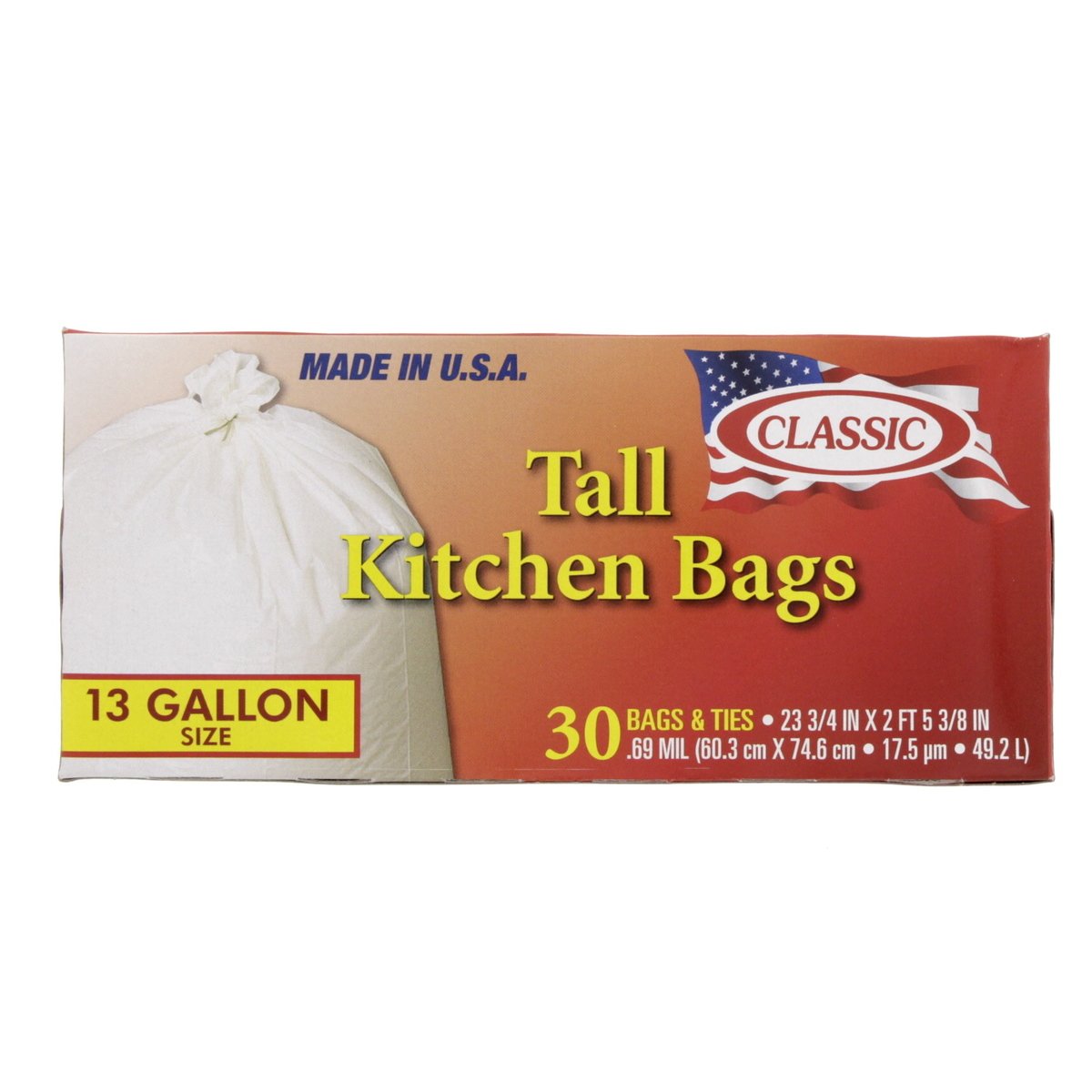 LuLu White Garbage Bags 5 Gallon 46cm x 52cm 30pcs Online at Best