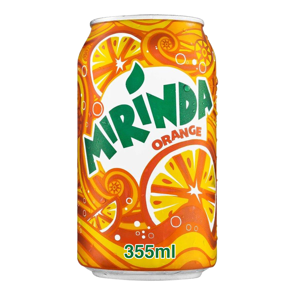 Mirinda Orange Carbonated Soft Drink Can 355 ml
