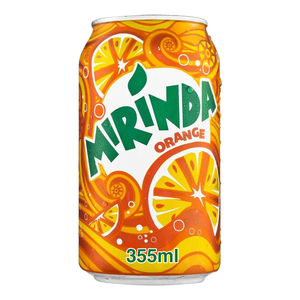 Buy Mirinda Orange Carbonated Soft Drink Can 6 x 355 ml Online at Best Price | Cola Can | Lulu KSA in Saudi Arabia
