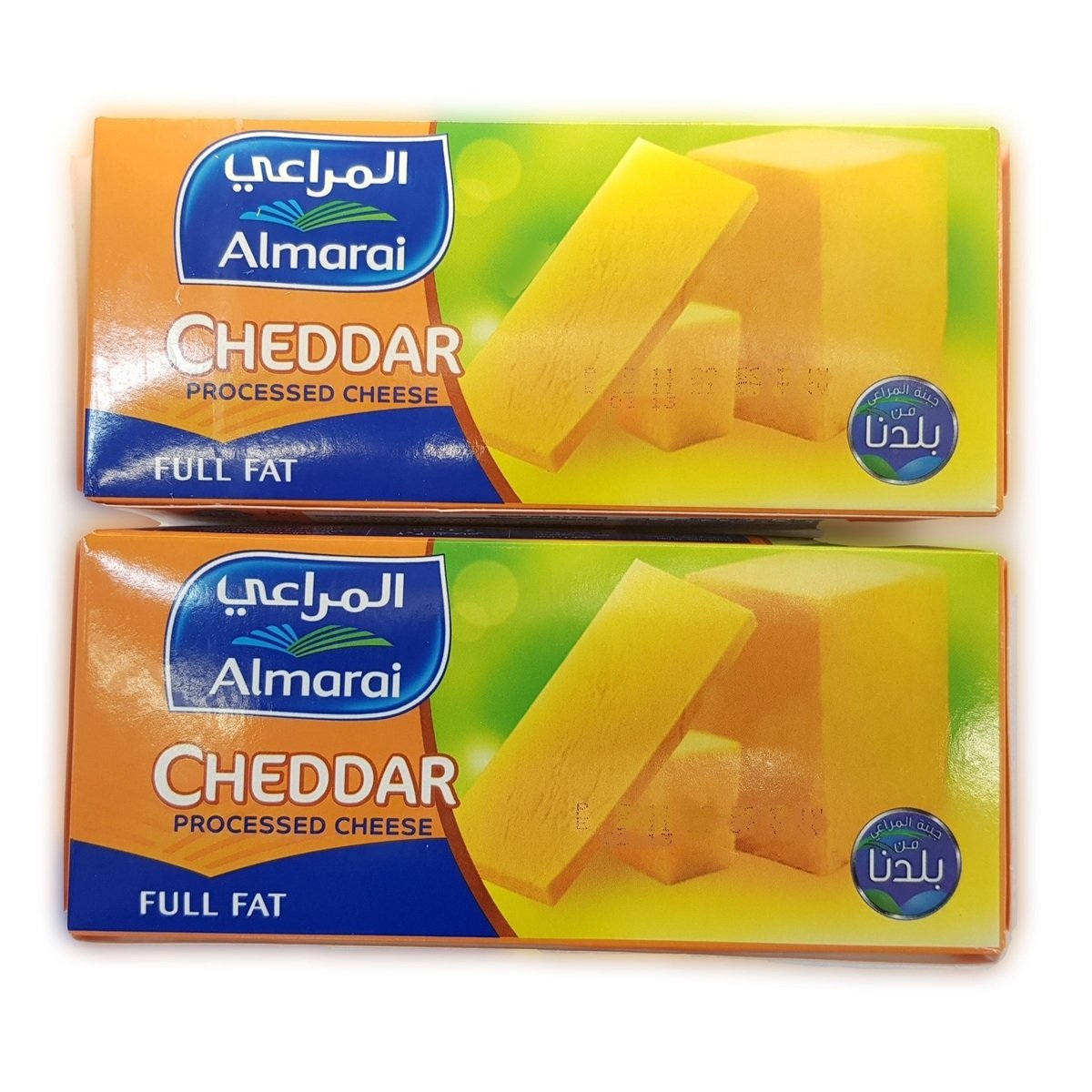 اشتري قم بشراء المراعي جبنة شيدر مطبوخة 2 × 454 جم Online at Best Price من الموقع - من لولو هايبر ماركت Hard Cheese في السعودية