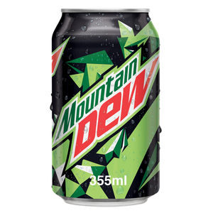 اشتري قم بشراء Mountain Dew Carbonated Soft Drink Can 6 x 355 ml Online at Best Price من الموقع - من لولو هايبر ماركت Cola Can في السعودية