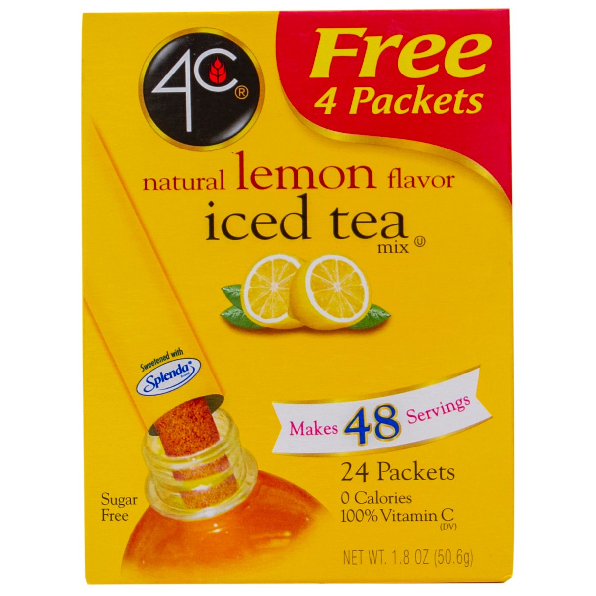 4C Iced Tea Mix Lemon Flavor 50.6 g