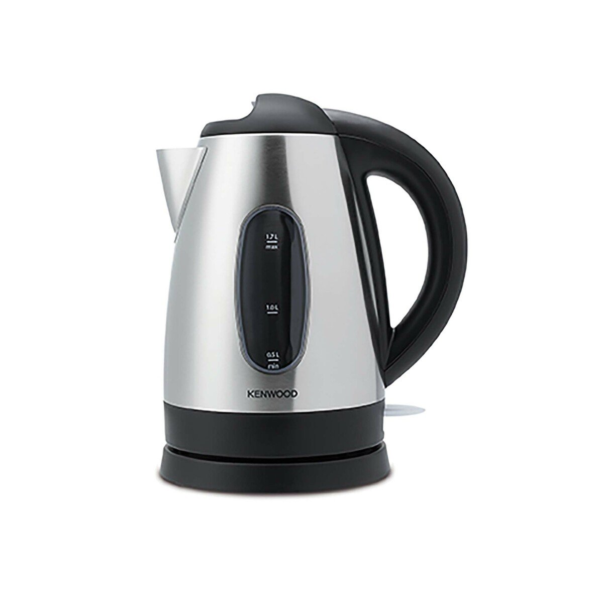 Kenwood 1.7 Liter Cordless Electric Kettle, 3000W with Auto Shut-Off & Removable Mesh Filter, Stainless Steel/Silver, SJM250