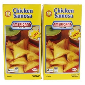 Buy Americana Chicken Samosa 2 x 240 g Online at Best Price | Samosas | Lulu UAE in Kuwait