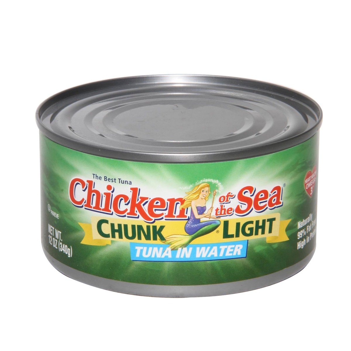 Buy Chicken of the Sea Chunk Light Tuna in Water 340g Online at Best Price | Canned Tuna | Lulu Kuwait in Kuwait
