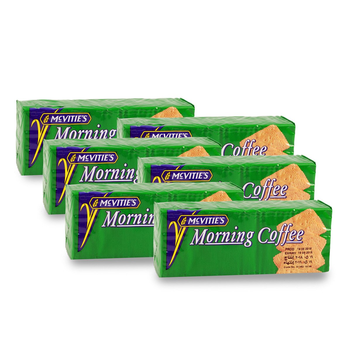 McVitie's Morning Coffee Biscuit 150 g 6 pcs