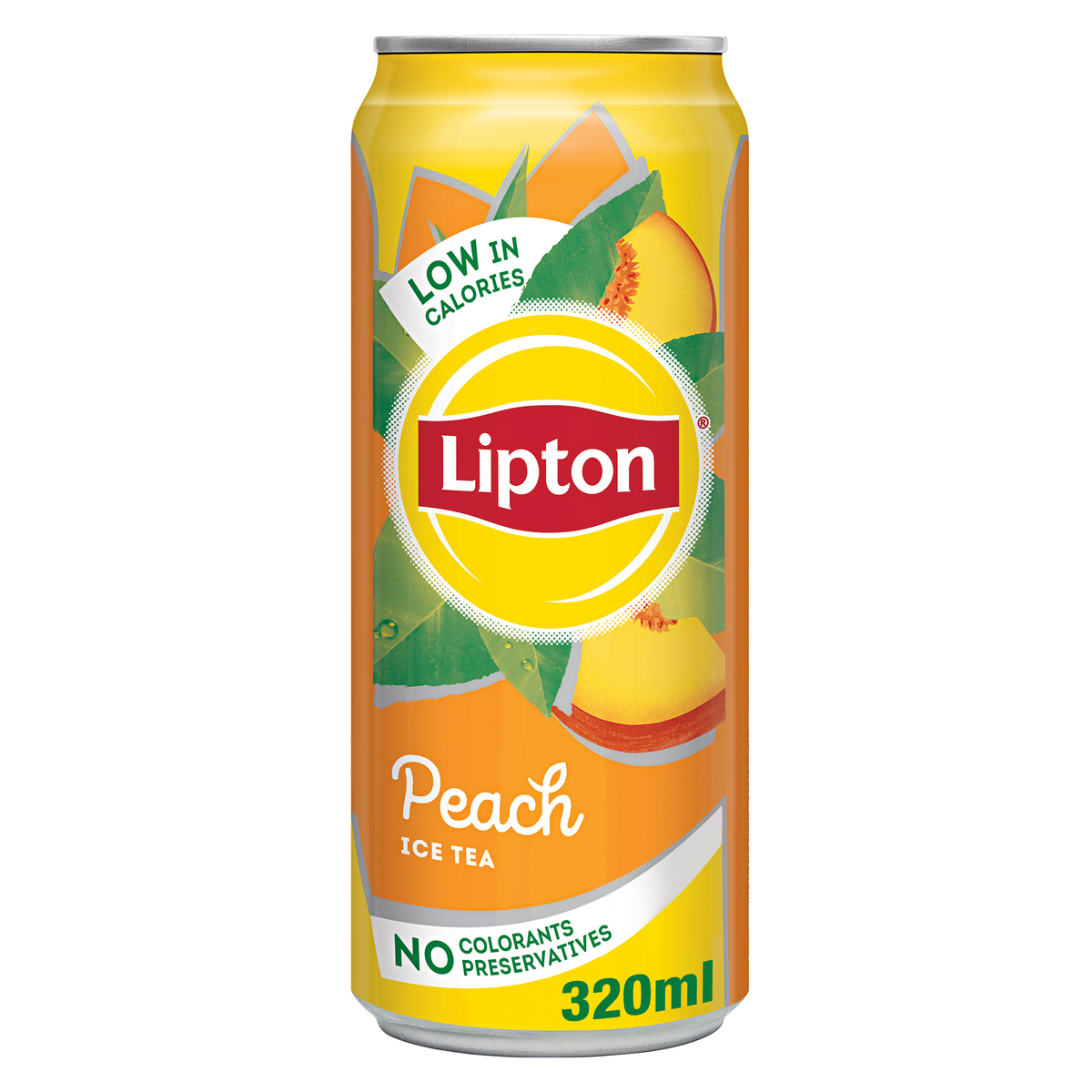 Lipton Peach Ice Tea Non-Carbonated Low Calories  Refreshing Drink 320ml