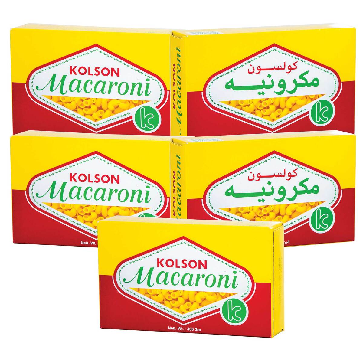 Kolson Macaroni Assorted 5 x 400g