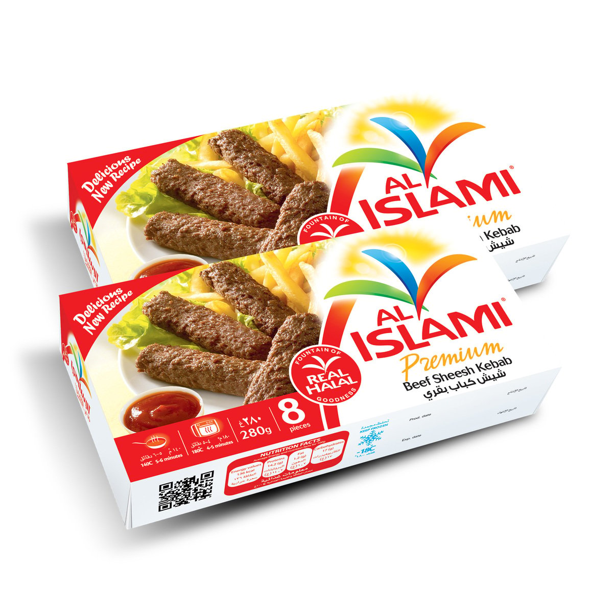 Al Islami Beef Sheesh Kebab 2 x 280 g