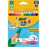 Bic Kids Color Pencil Evolution Triangle 188 12's