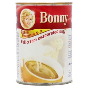 Bonny Full Cream Evaporated Milk 410g