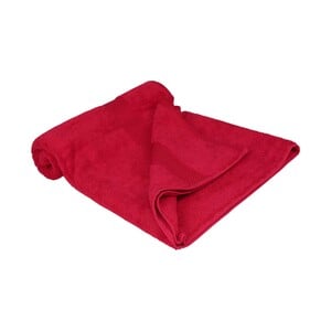 لورا كولكشن منشفة الحمام أحمر مقاس: 90× 150 سم