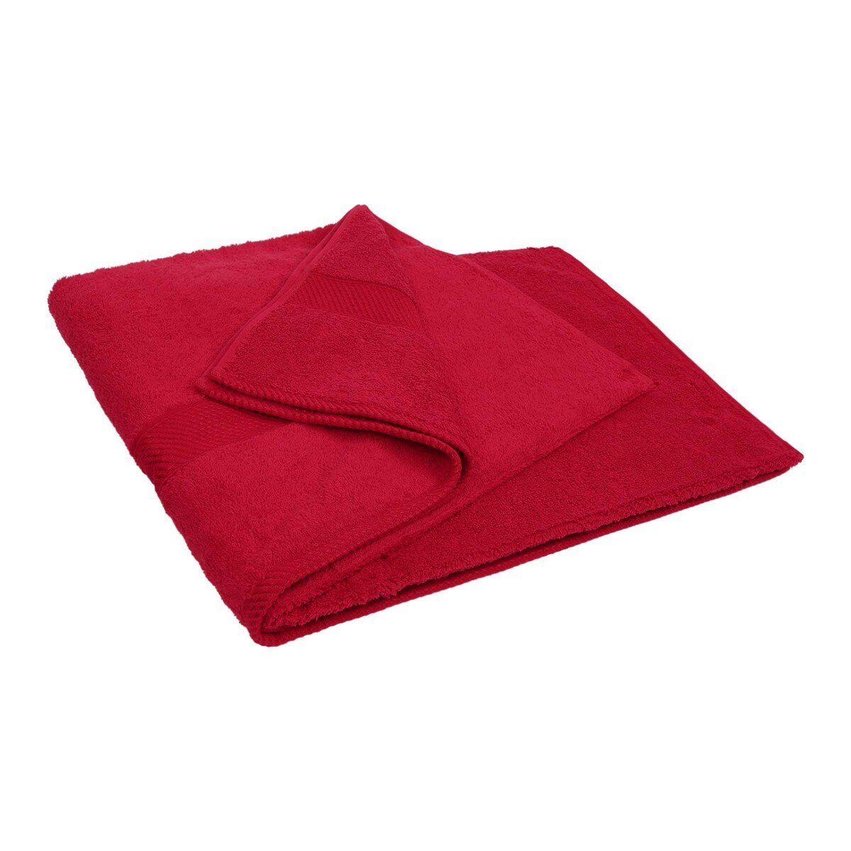 Laura Collection Bath Towel Red Size: W90 x L150cm
