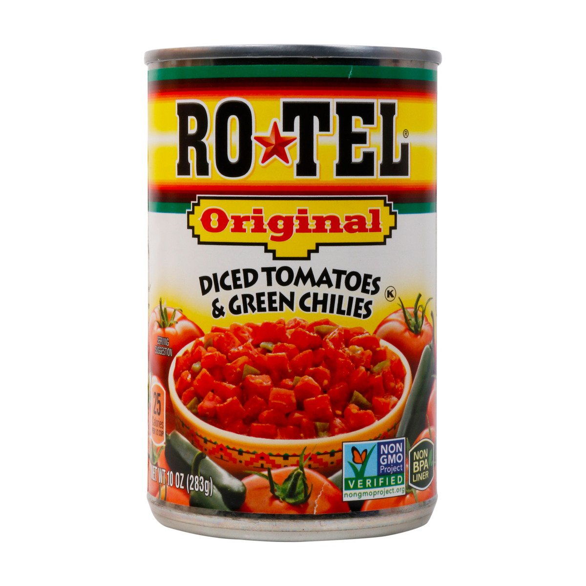 Ro-tel Original Diced Tomatoes And Green Chilies 283g