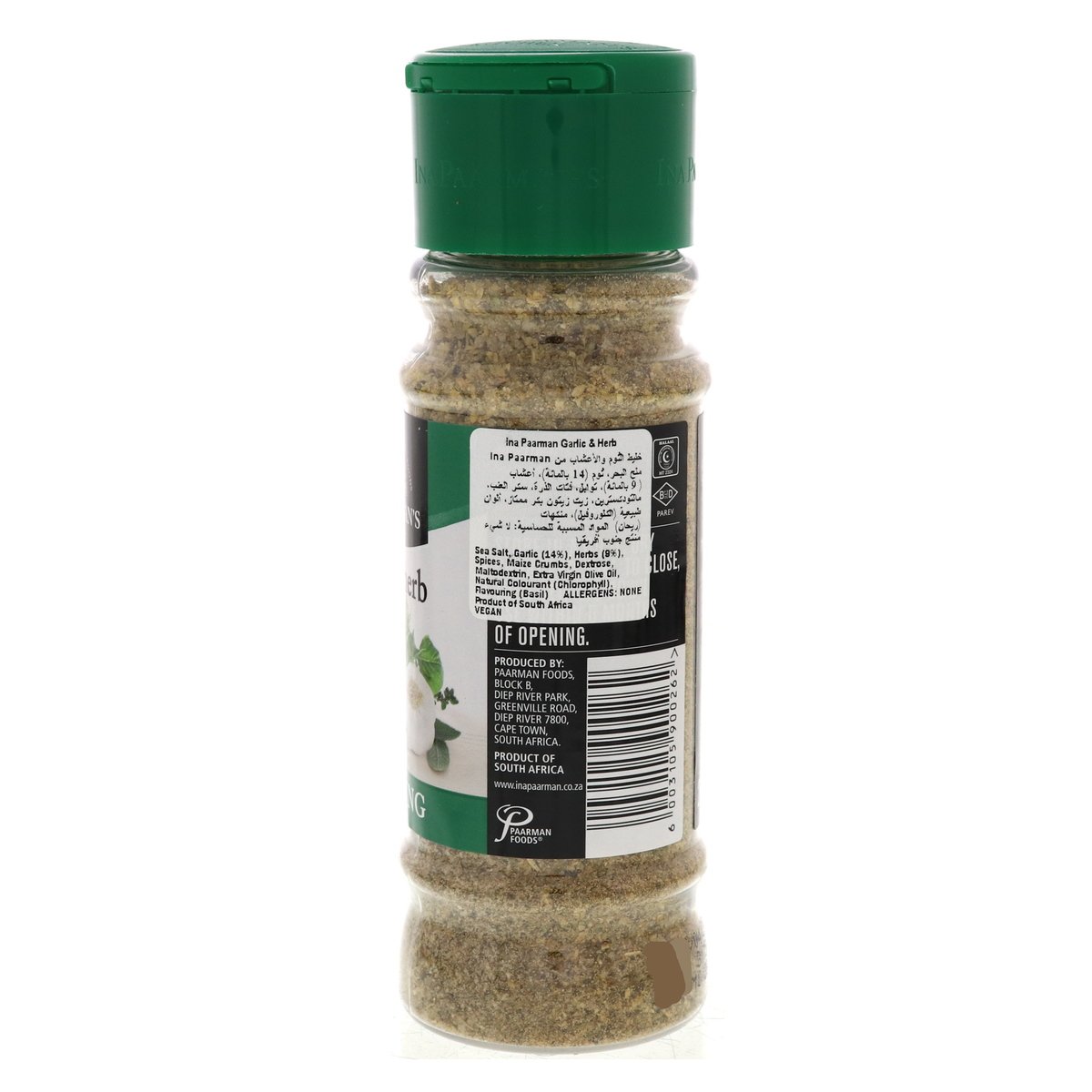 Ina Paarman's Garlic And Herb Seasoning 200 ml