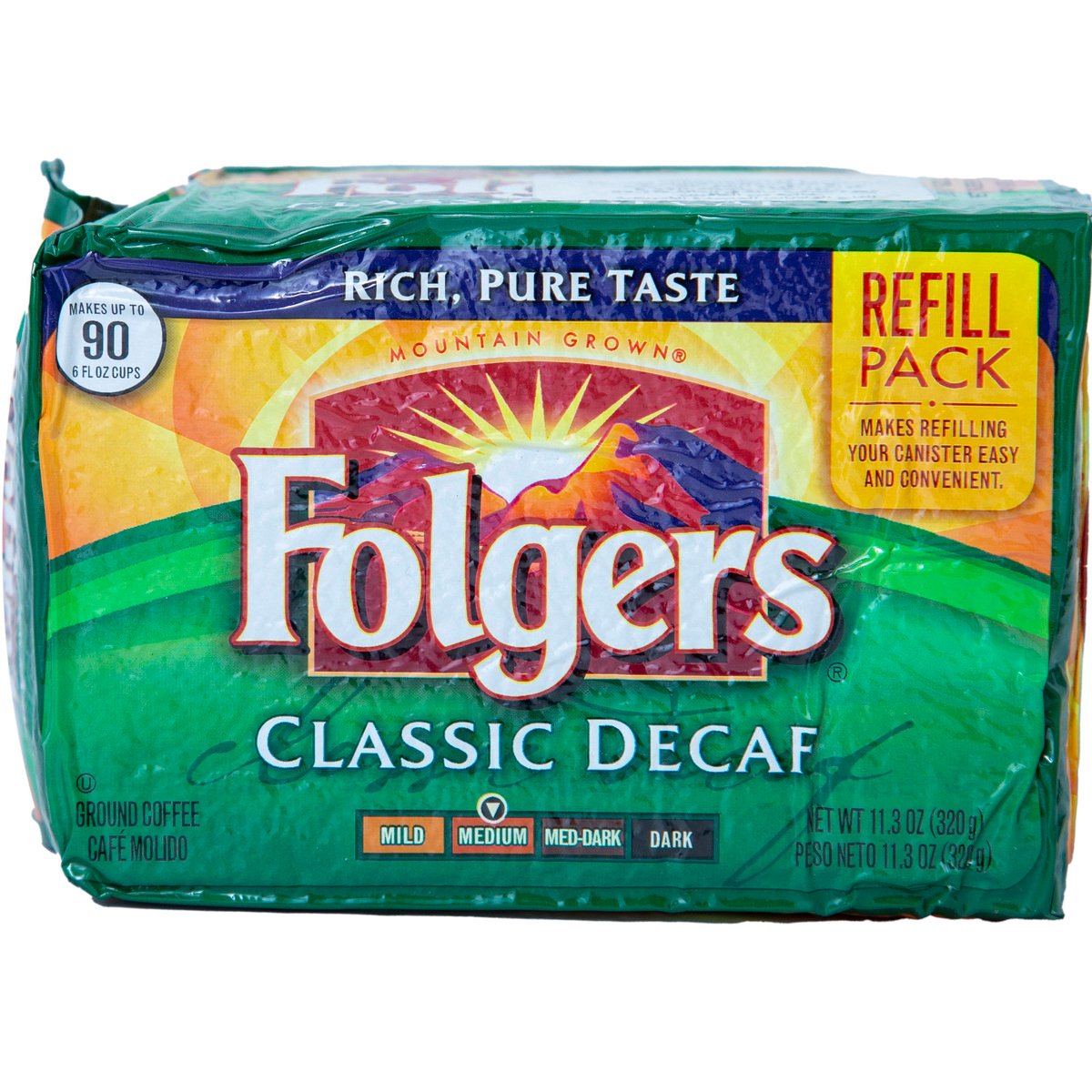 Folger's Classic Decaf Coffee 320 g