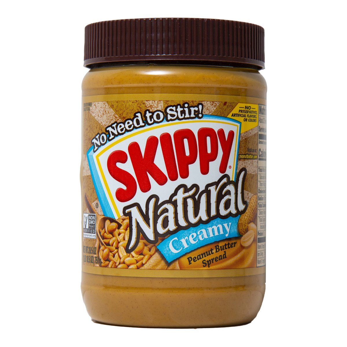 Skippy Natural Creamy Peanut Butter Spread 751 g
