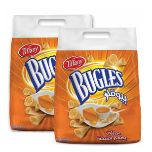 Tiffany Bugles Crispy Corn Snacks Cheese 22 x 10.5g 2pkt