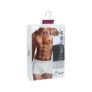 John Louis Men's Under Shorts 1x3 Pack Small Assorted Colors