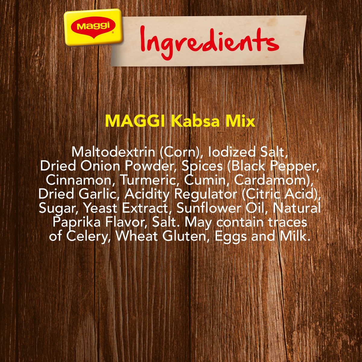 Maggi Kabsa Mix 10 x 37g
