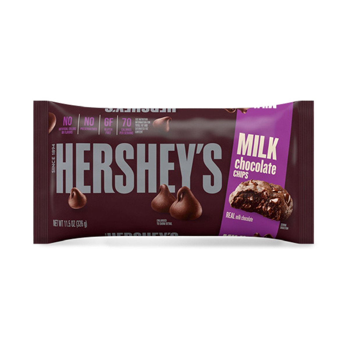 Hershey's Milk Chocolate Chips 326 g